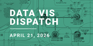Data Vis Dispatch, April 21: Sea routes, AI, and penguins
