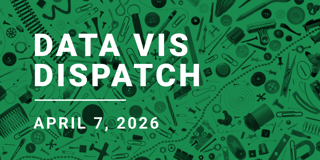 Data Vis Dispatch, April 7: #30DayChartChallenge, spring, and Easter toast