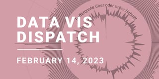 Data Vis Dispatch, February 14