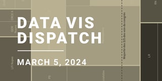 Data Vis Dispatch, March 5