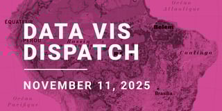 Data Vis Dispatch, November 11: Mayoral election in New York City, deforestation, and chess