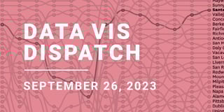 Data Vis Dispatch, September 26