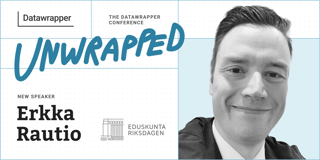 Erkka Rautio, The Finnish Parliament, will talk about customizing Datawrapper tables