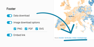 New: Let your readers download and embed your visualizations