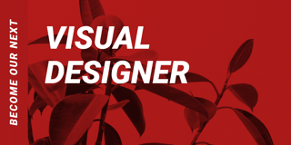 We’re hiring a Visual Designer