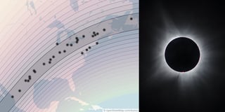 A total eclipse in photos