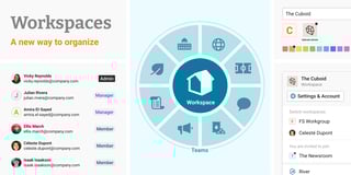 New: Collaborate with workspaces