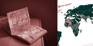 The world could be your oyster, but it depends on your passport