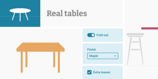 New: Real Tables