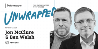 Jon  McClure & Ben  Welsh, Reuters, about automating hundreds of charts each week