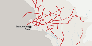 Do you see a tram? You’re in East Berlin.