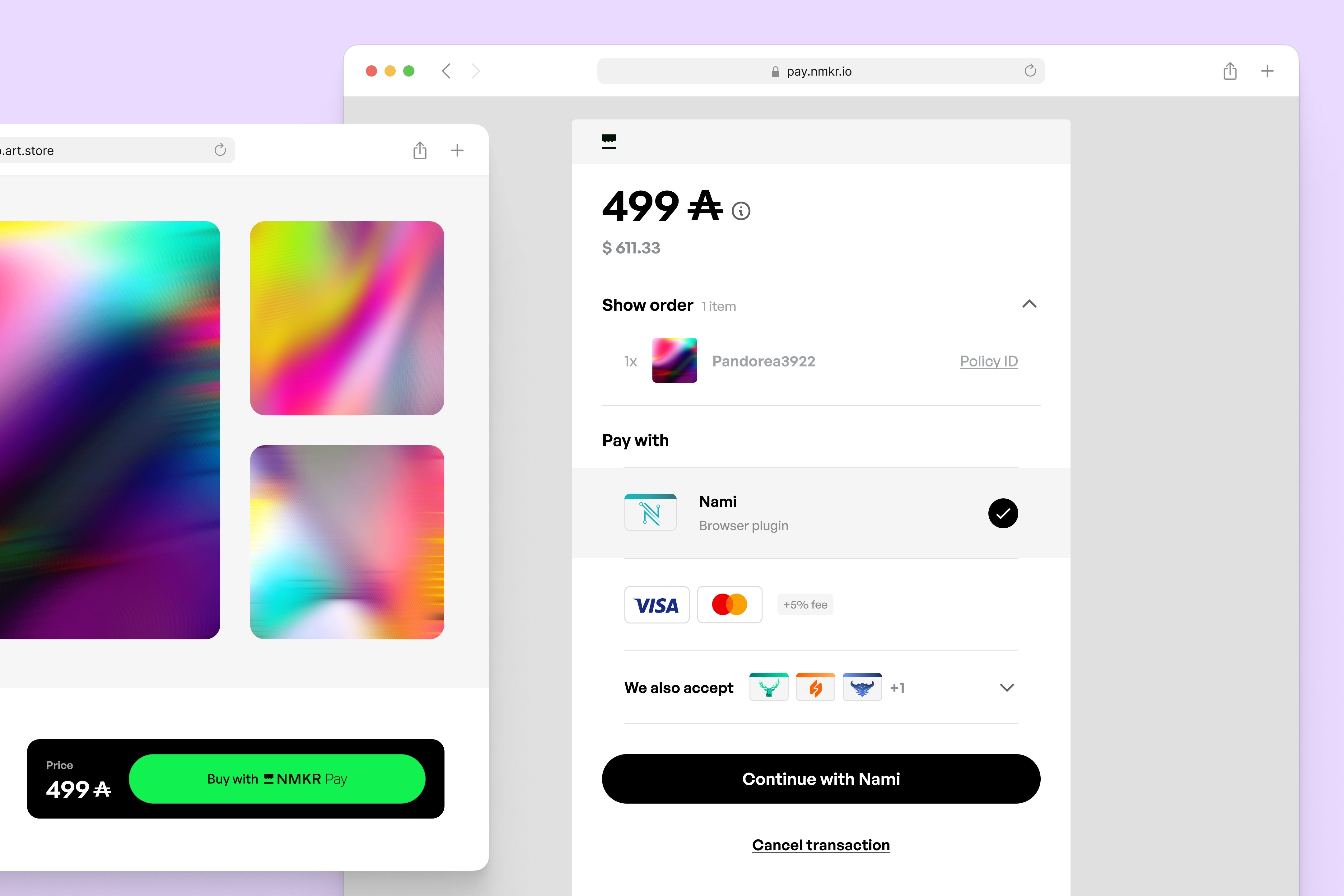 This <strong>white-label payment service</strong> worked similarly to PayPal and was able to accept regular and crypto currencies. Within the first year, we reached more than 250k transactions and extended the product to multiple markets.