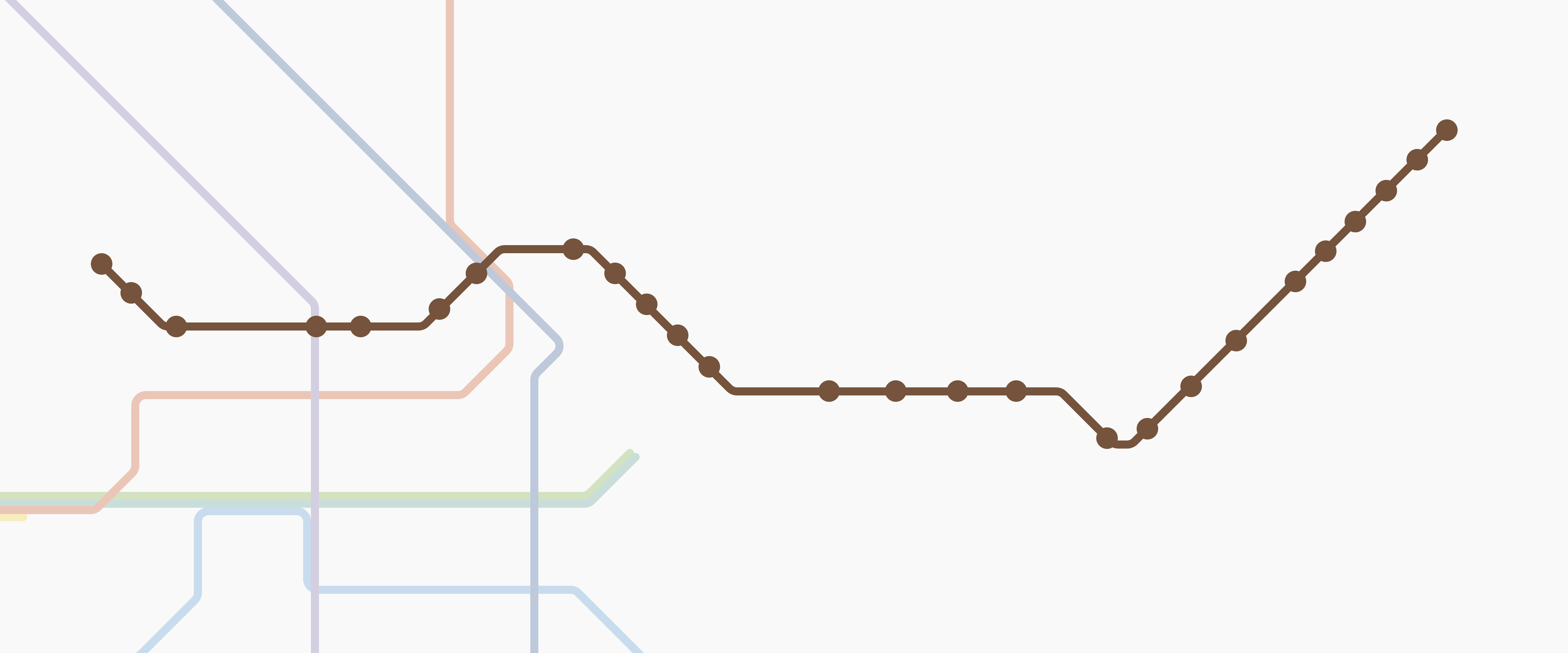 U5 transit diagram line traced from the <a href="https://www.bvg.de/de/verbindungen/netzplaene-und-linien">BVG transit diagram</a>