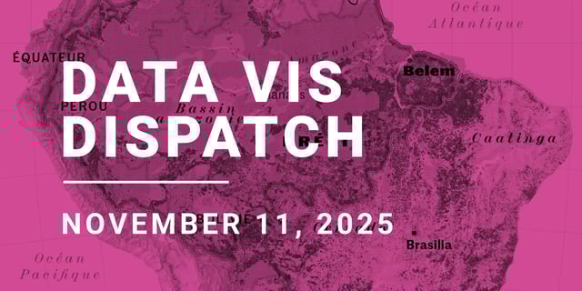 Data Vis Dispatch, November 11: Mayoral election in New York City, deforestation, and chess