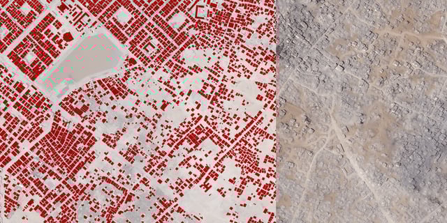 Mapping destruction in Gaza