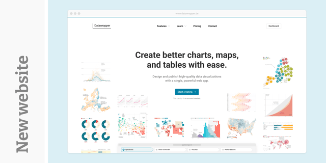 New: Datawrapper has a new website