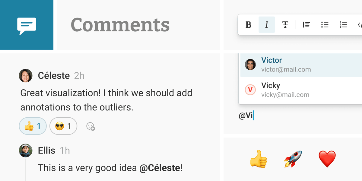 New: Comments & notifications in Datawrapper | Datawrapper Blog